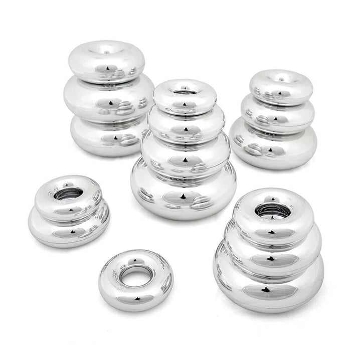 Marvellous Metallics Mirror Stacking Donuts 16pk - EASE