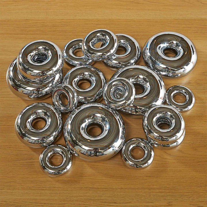 Marvellous Metallics Mirror Stacking Donuts 16pk - EASE