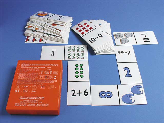 Matching Numbers Is Fun Dominoes - EASE