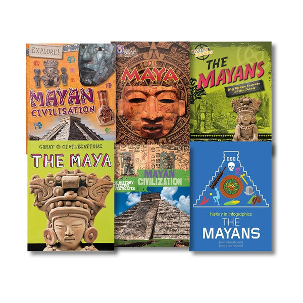 Mayan Book Collection Book Packs 6pk - EASE