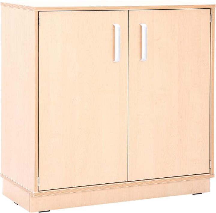 Medium Cabinet with 3 shelves and partition with plinth H87cm - EASE