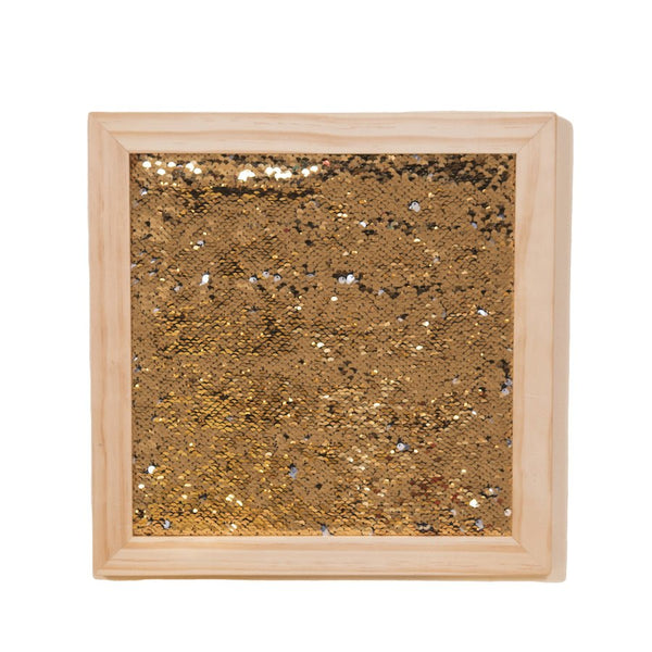 Mermaid Sequin Motor Skills Frames Gold - EASE