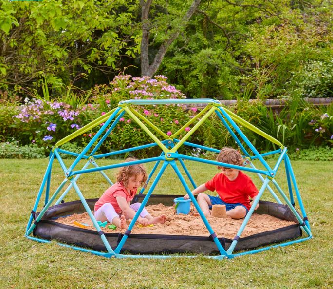 Metal Climbing Dome with Sandpit - EASE