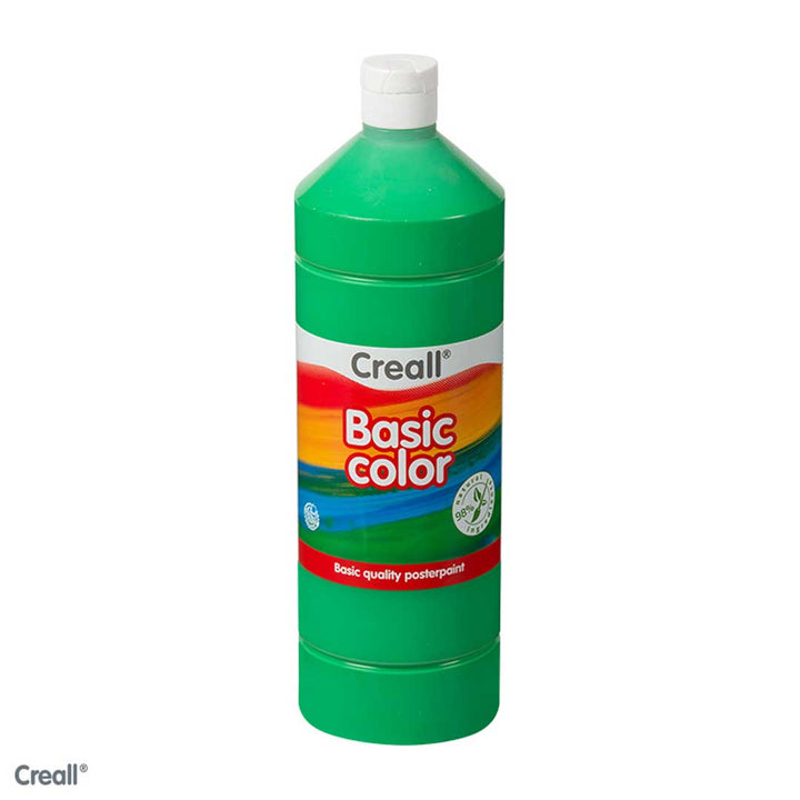 Mid Green CREALL Poster Paint 1 Litre - EASE