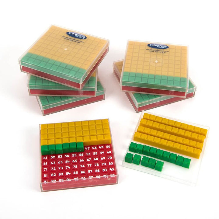 Mini Plastic Base Ten Set 30pk - EASE