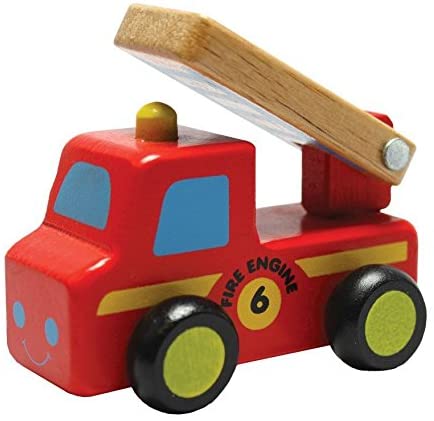 Mini wooden toy cars, 6 pcs - EASE