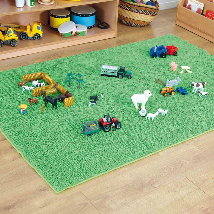 Mini World Cosy Carpet Green - EASE