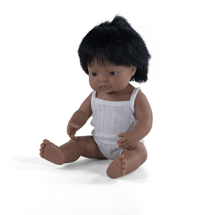 Miniland Hard Bodied Multicultural Dolls Latin American Boy - EASE