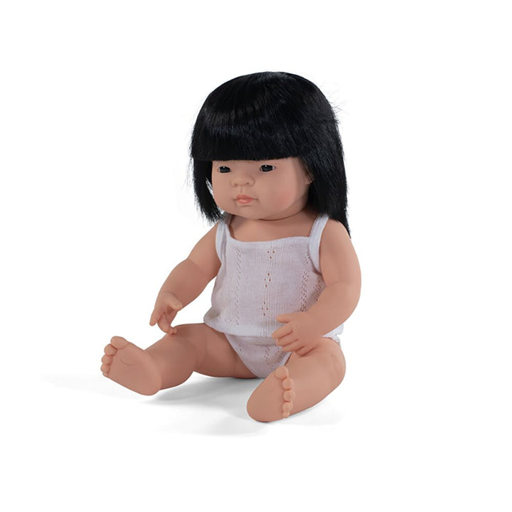 Miniland Miniland Hard Bodied Multicultural Dolls Asian Girl - EASE