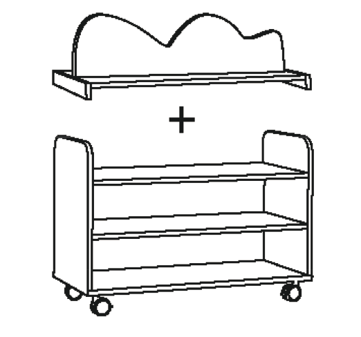 Mobile Dollshouse with Flexi S Cabinet - EASE