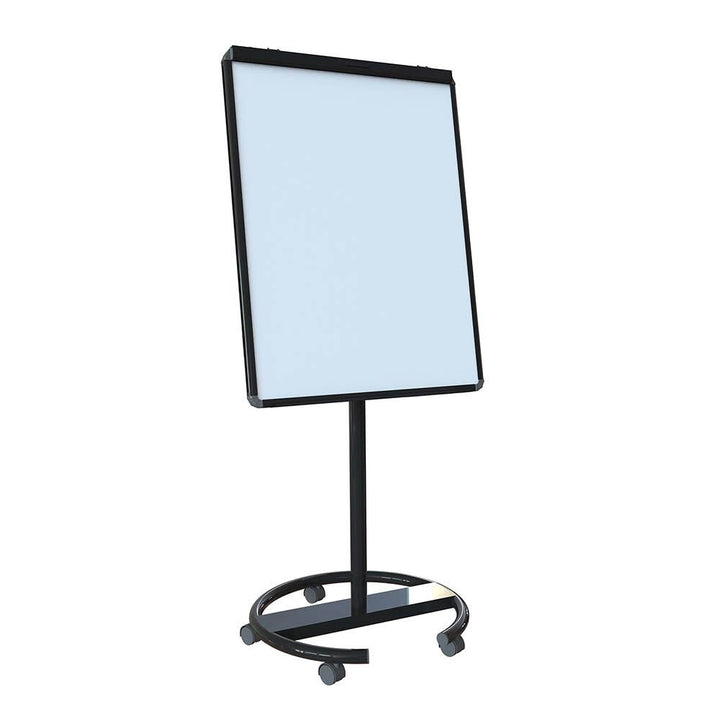 Mobile Presentation Whiteboard and Flipchart Black - EASE