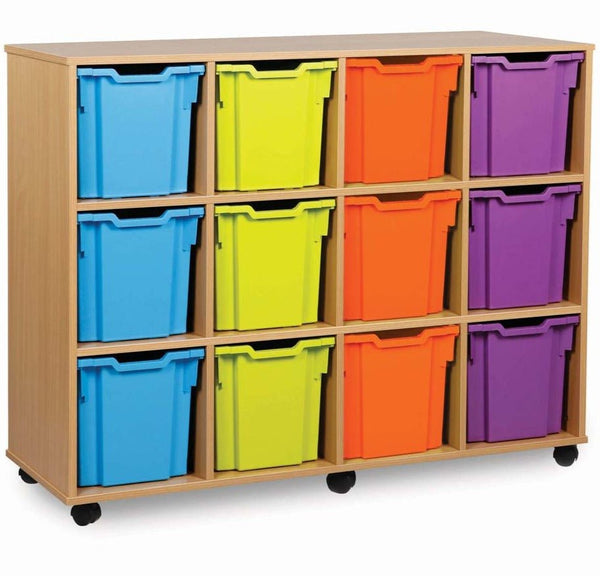 Monarch 12 Jumbo Tray Unit - 3 colour options - EASE