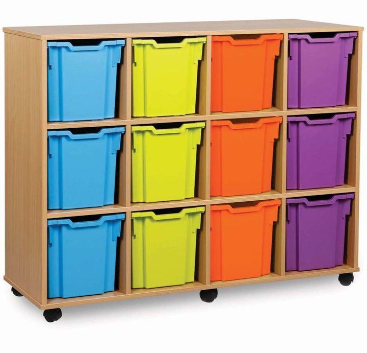 Monarch 12 Jumbo Tray Unit - 3 colour options - EASE