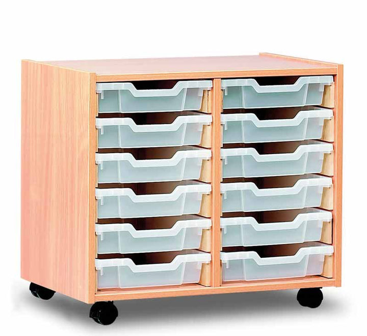 Monarch 12 Shallow Tray Unit - 3 colour options - EASE