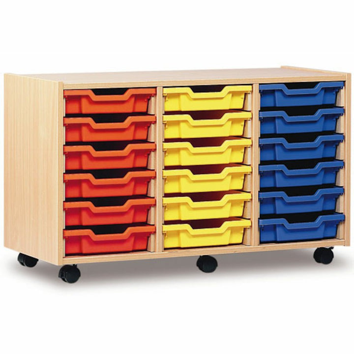 Monarch 18 Shallow Tray Unit - 3 colour options - EASE