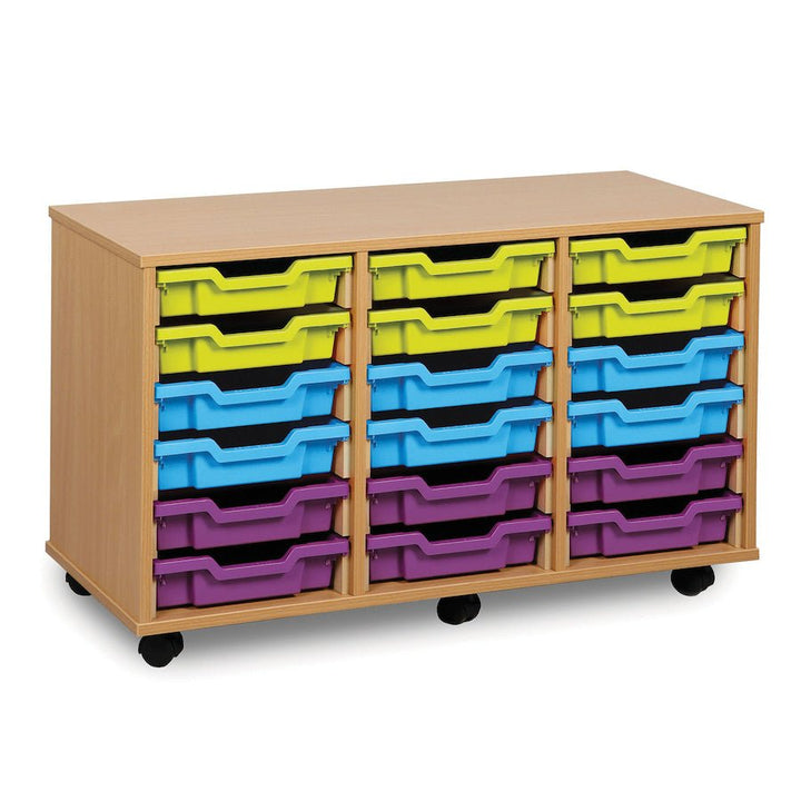 Monarch 18 Shallow Tray Unit - 3 colour options - EASE