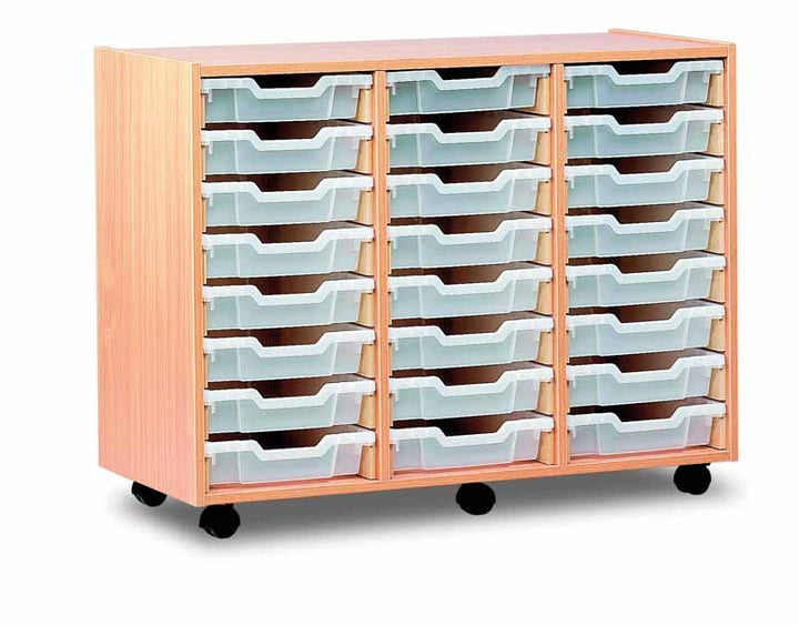 Monarch 24 Shallow Tray Unit - 3 colour options - EASE