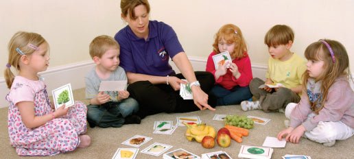 Nouns, Verbs And Adjectives Learning Cards - EASE