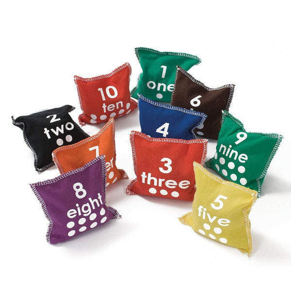 Number Bean Bags 1 - 20 Pk10 - EASE