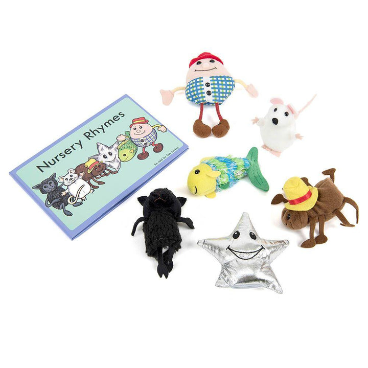 Nursery Rhyme Role Play Finger Puppet Set 6pcs - EASE