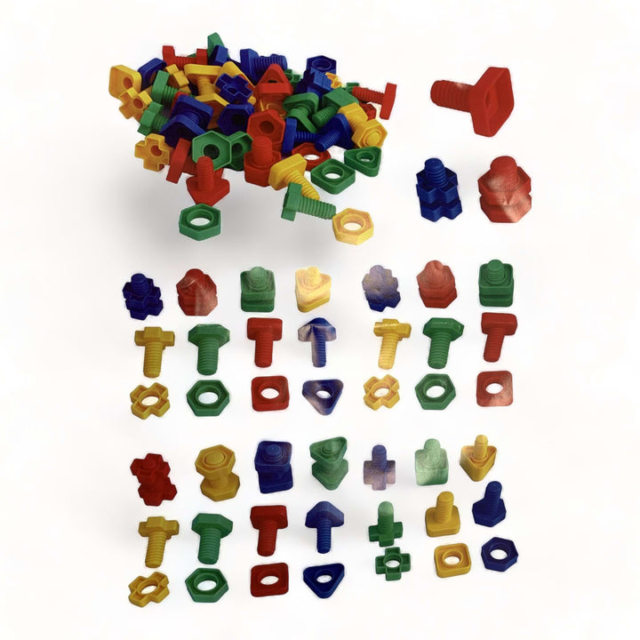 Nuts and Bolts Construction Set 64pcs - EASE