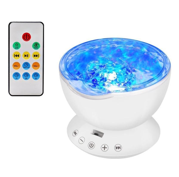 Ocean Wave Projector with Sounds and Speaker SOWPN USB adapter - EASE