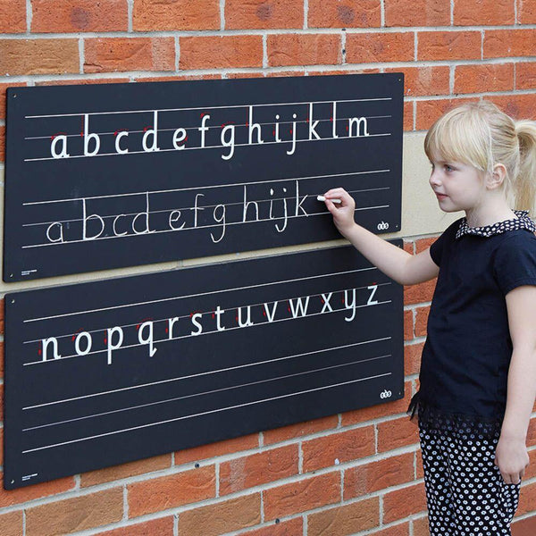 Outdoor Chalkboard Alphabet Line - EASE