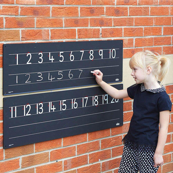 Outdoor Chalkboard Number Line 1 - 20 - EASE