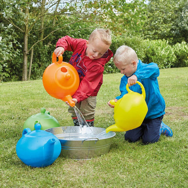 Outdoor Giant Plastic Teapots 4pk - EASE