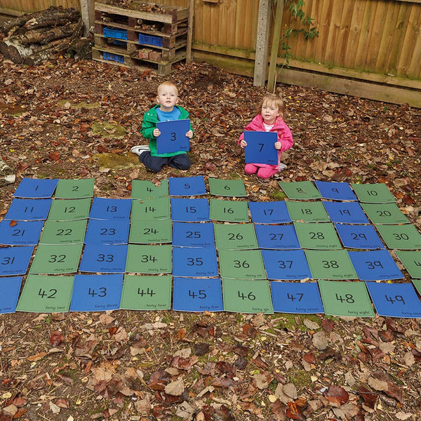 Outdoor Number Mats 1 - 50 - EASE