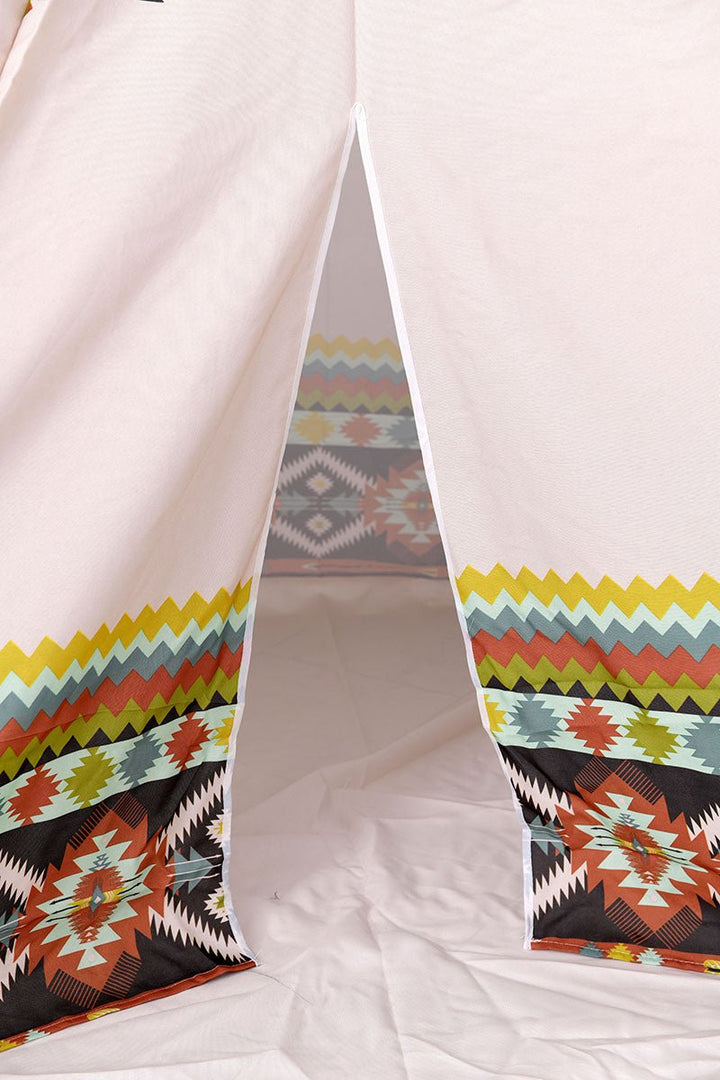 Patterned Indian Teepee Tent - EASE