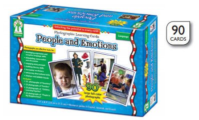 People And Emotions Learning Cards - EASE