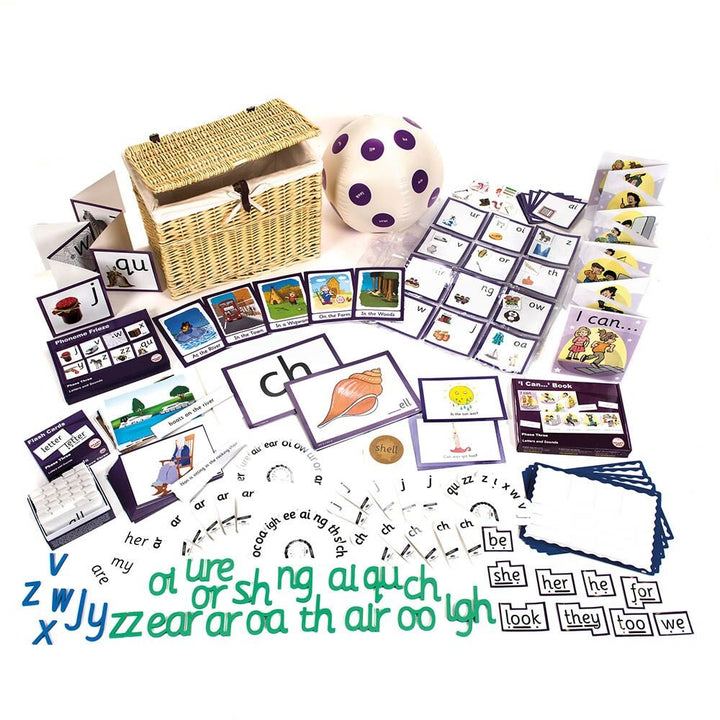 Phase 3 - Complete Phonics Resource Kit & Book Packs - EASE