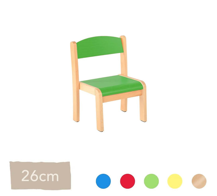 Philip Wooden Chair 26cm All Colours - EASE