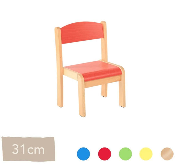 Philip Wooden Chair 31cm All Colours - EASE