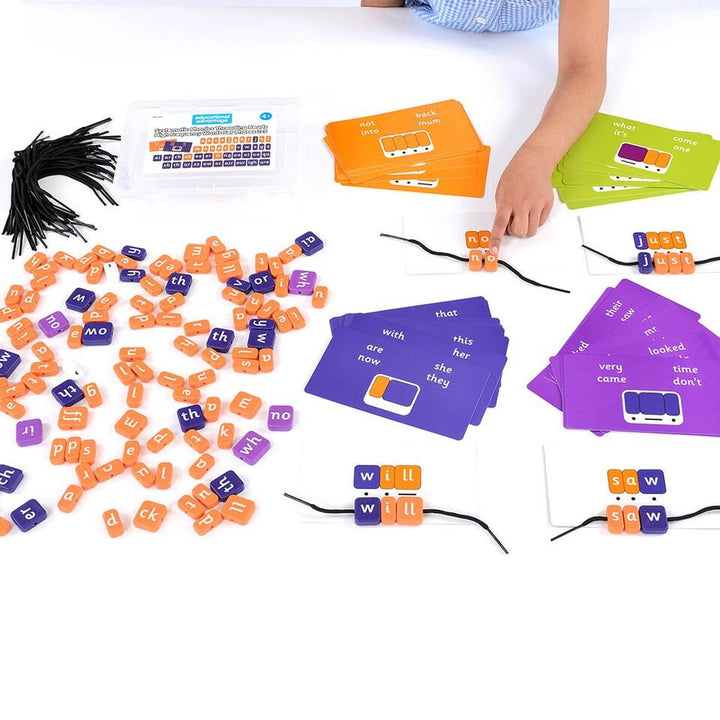 Phonics Threading Beads - High Frequency Words Set - EASE