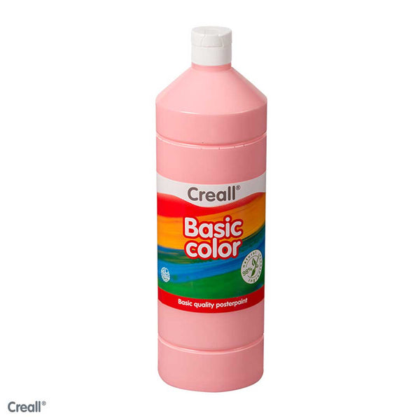 Pink CREALL Poster Paint 1 Litre - EASE