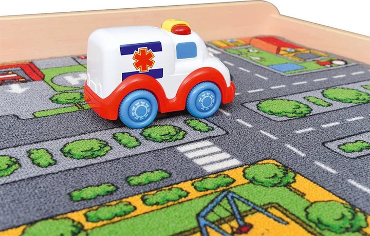 Play Table Mat Square - City - EASE