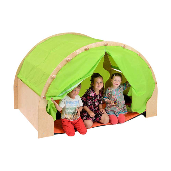 Pod W/Canopy + Furnishings - Green - EASE