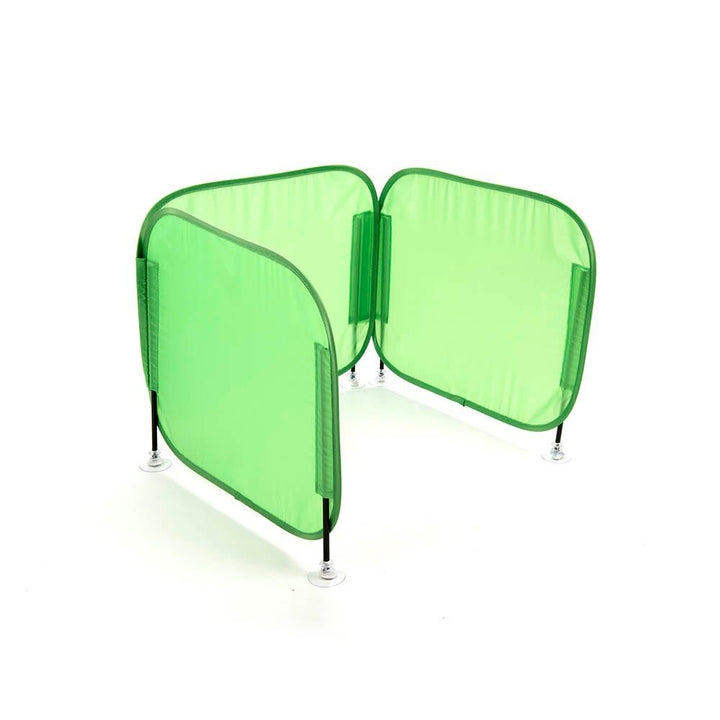 Pop - Up Concentration Desk Barrier Green - EASE