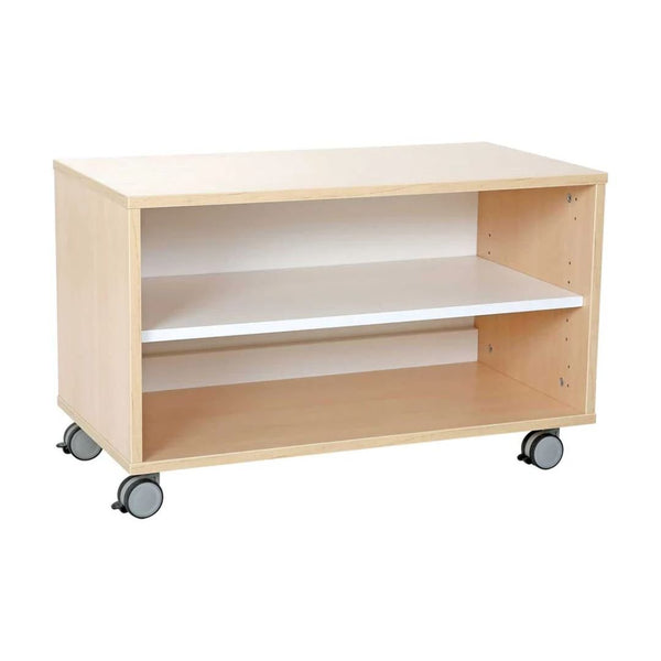 Quadro cabinet with 1 shelf on Castors - EASE