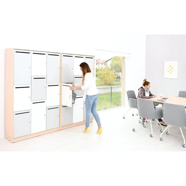 Quadro Cabinet with Lockers - EASE