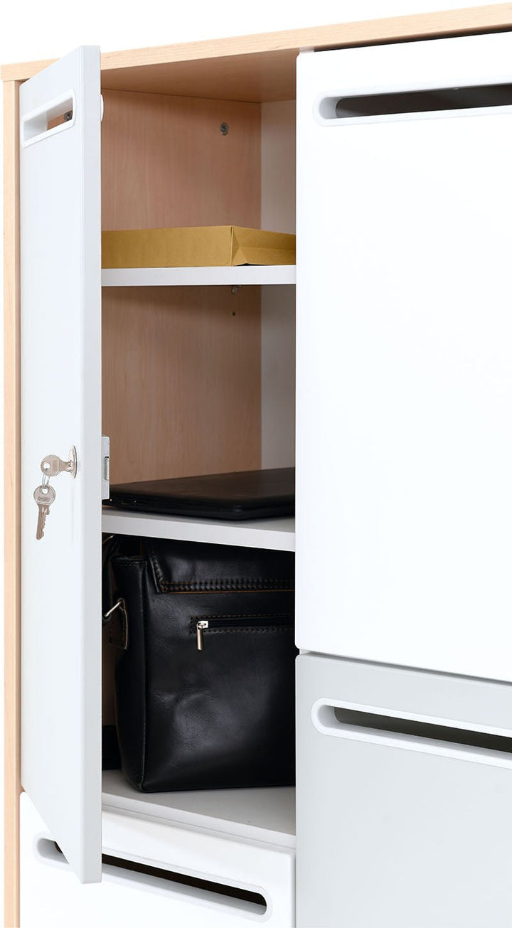 Quadro Cabinet with Lockers - EASE