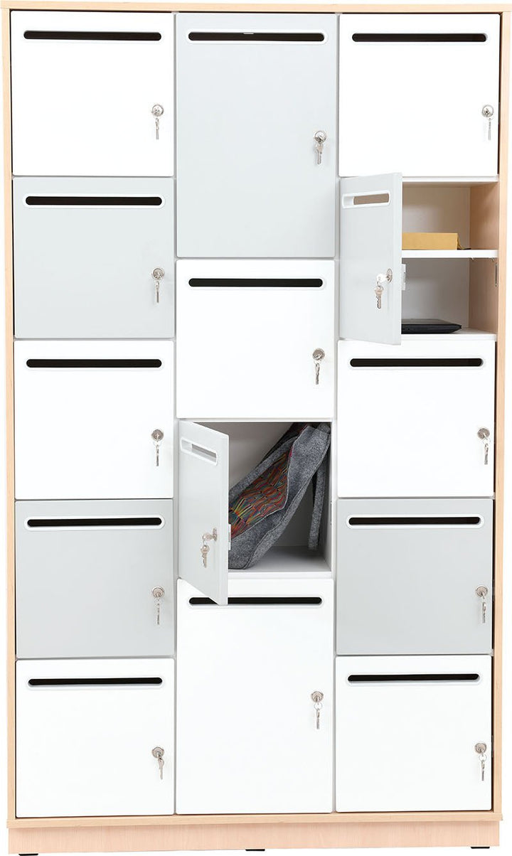 Quadro Cabinet with Lockers - EASE