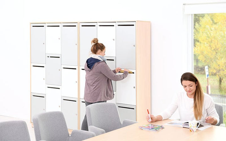 Quadro Cabinet with Lockers - EASE