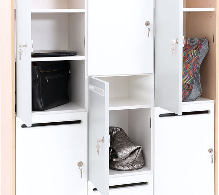 Quadro Cabinet with Lockers - EASE