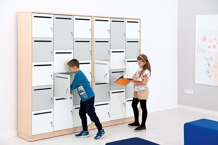 Quadro Cabinet with Lockers - EASE