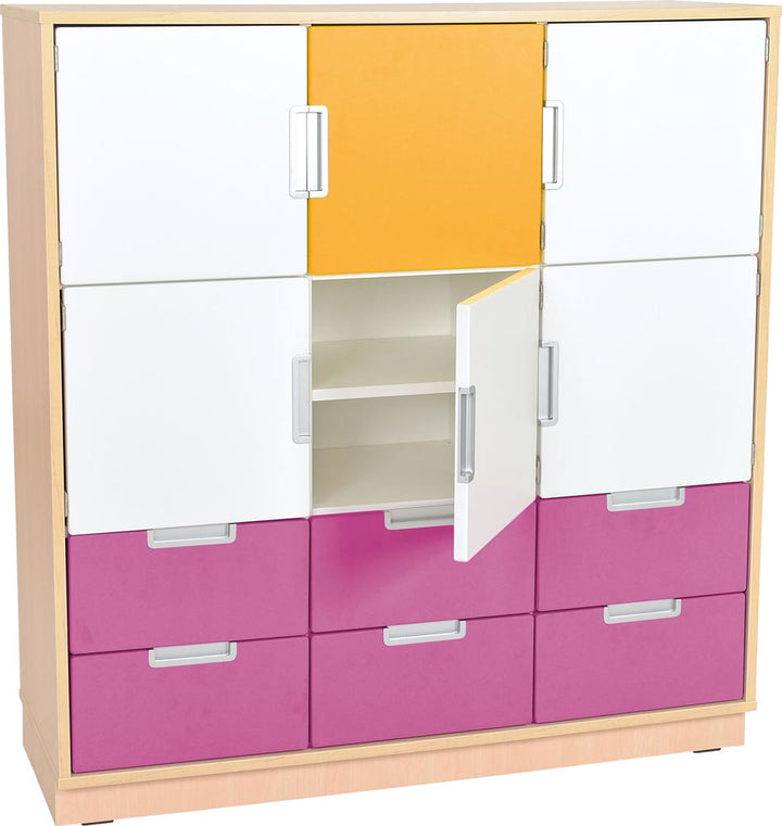 Quadro L Cabinet with 9 compartments - EASE