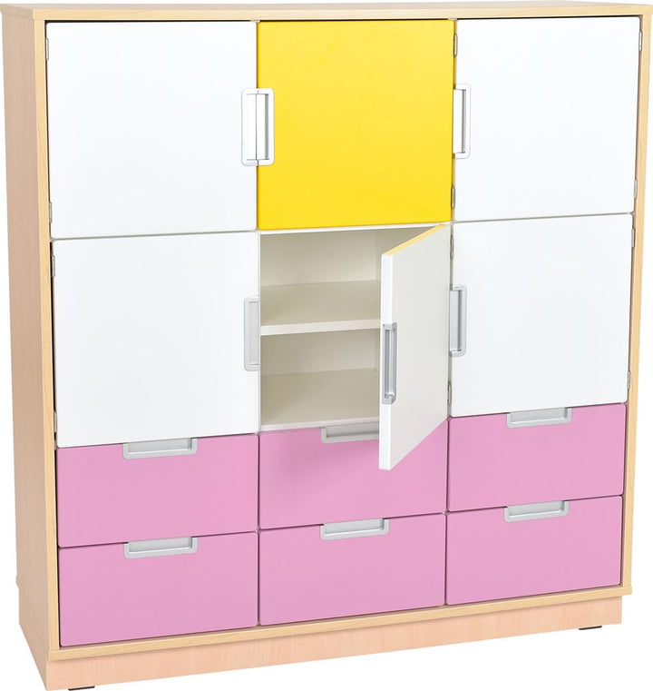 Quadro L Cabinet with 9 compartments - EASE