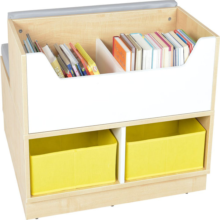 Quadro - library with seat - EASE